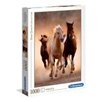 Puzzle Running horses 1001 Pezzi High Quality Collection