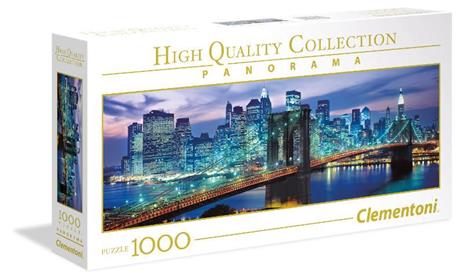 Puzzle Clementoni 1000 pezzi. New York Brooklyn Bridge - 5