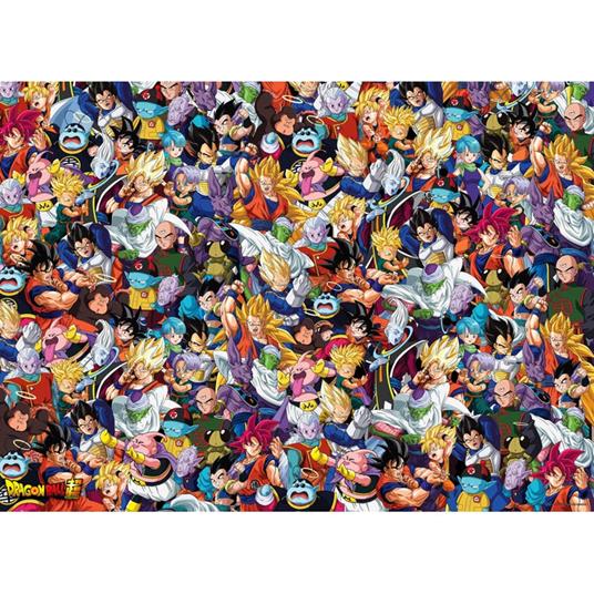 Puzzle Dragon Ball 1000 Pezzi Impossible Puzzle - Clementoni - 1000 pezzi  Impossible Puzzle - Puzzle da 1000 a 3000 pezzi - Giocattoli | laFeltrinelli