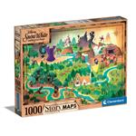 Puzzle Story Maps - Disney Snow White - 1000 pezzi