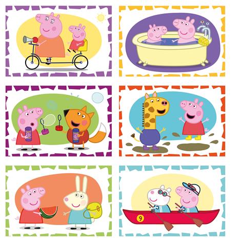 Cubo 6 pezzi Peppa Pig - 2