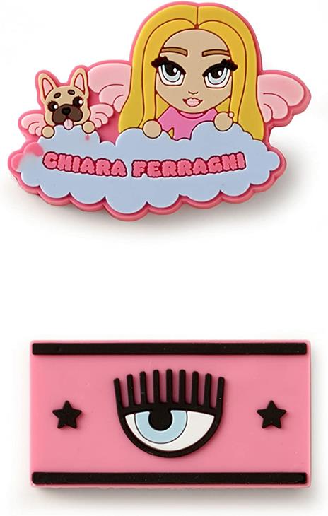 Set 2 gomme, Chiara Ferragni x Pigna, Eyelike + Cloud