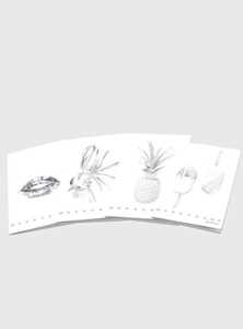 Cartoleria Confezione da 10 quaderni, Maxi Monocromo Silver 38 Ff/Sh, 1R, a righe Pigna