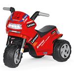 Ducati mini evo, maxi divertimento! la moto elettrica per bambini con luci e suoni.