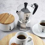 Bialetti moka express, caffettiera 6 tazze in alluminio