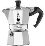 Bialetti mokina, caffettiera 1/2 tazza in alluminio