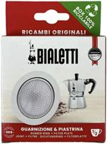 BIALETTI Confezione 1 Guarnizione e 1 Piastrina la Mokina