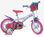 Bicicletta ruota 12 barbie new