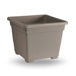 Veca Vaso Quadrato 22 Cm 60% Riciclabile Avana