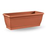 Cassetta Roxanne 80Cm Con Sottocassetta Terracotta Vaso Fioriera Veca