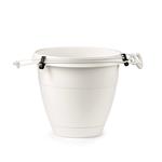 Veca Vaso Pensile Flow D.30 Cm Bianco