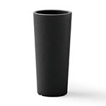 Veca Vaso Cache-Pot Rotondo Clou H.85Cm Antracite