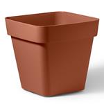 Veca Vaso Quadrato Cleo 24 Cm 60% Riciclabile Terracotta