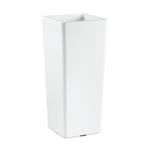Veca Vaso Cache-Pot Clou Quadrato H.85Cm Bianco