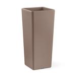 Veca Vaso Cache-Pot Clou Quadrato H.85Cm Avana