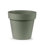 Veca Vaso Rotondo Cleo 40 Cm 60% Riciclabile Terra Laguna