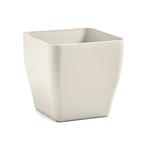 Veca Vaso Living Matt Quadrato 13 Cm Terra Dolomia