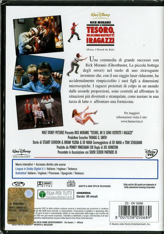 Tesoro, mi si sono ristretti i ragazzi<span>.</span> Special Edition di Joe Johnston - DVD - 2