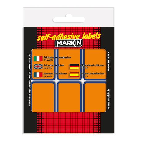 Etichette Adesive Fluo 70x37 Per Libri Arancio - Markin - Cartoleria e  scuola | Feltrinelli