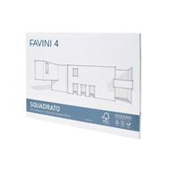 Album Disegno Favini F4 220Gr 33X48 Liscio Squadrato 20Ff