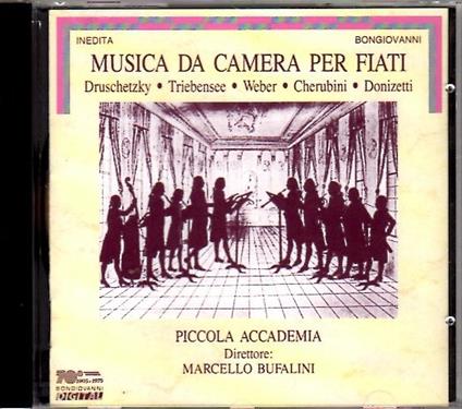 Musica da camera per strumenti a fiato - CD Audio