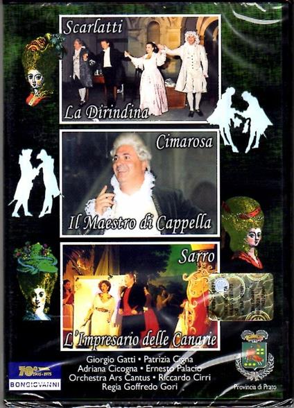 La Dirindina Il Maestro di Cappella. L'impresario delle Canarie (DVD) - DVD