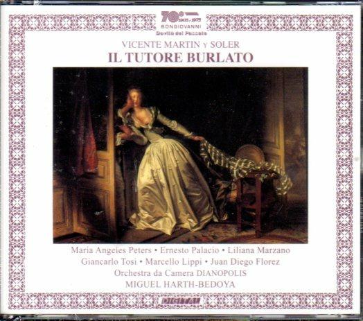 Il tutore burlato - CD Audio di Vincente Martin Y Soler