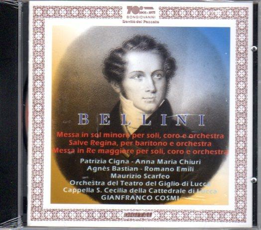 Messa in Sol minore - CD Audio di Vincenzo Bellini