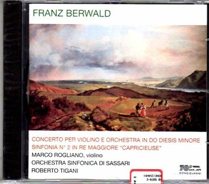 Concerto per violino - CD Audio di Franz Adolf Berwald