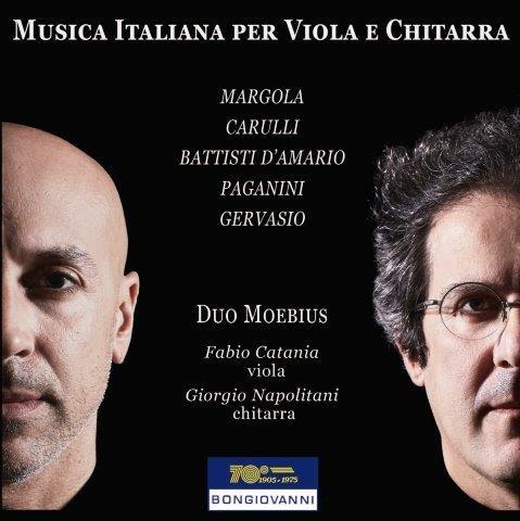 Musica italiana per viola e chitarra - CD Audio di Duo Moebius