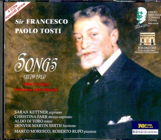 Romanze - CD Audio di Francesco Paolo Tosti