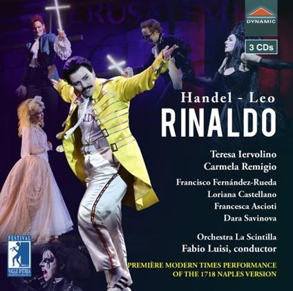 Rinaldo (Versione napoletana) - CD Audio di Georg Friedrich Händel,Carmela Remigio,Fabio Luisi,Orchestra La Scintilla