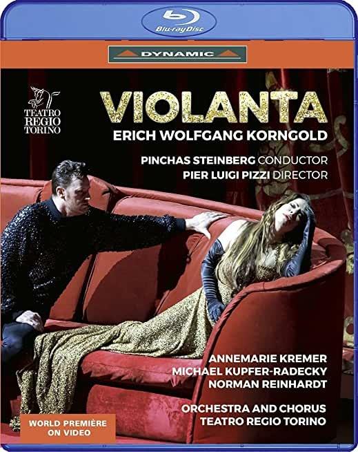 Violanta (Blu-ray) - Blu-ray di Erich Wolfgang Korngold,Pinchas Steinberg