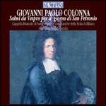 Salmi da Vespro per S. Petronio - CD Audio di Sergio Vartolo,Giovanni Paolo Colonna