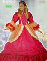 Vestito Principessa Del Castello 4/5 Anni