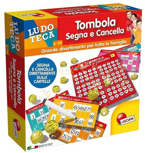 Ludoteca Tombola Segna e Cancella 48 Cartelle - 8