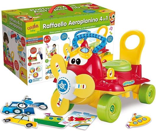 Carotina Baby Raffaello aeroplanino 3 in 1 - 2