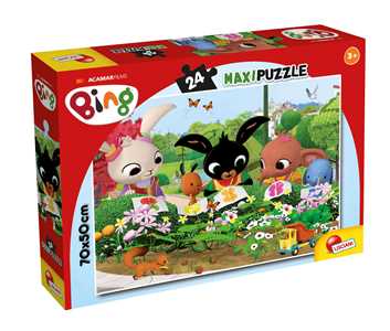 Giocattolo Bing Puzzle Supermaxi Floor 24 Osserviamo La Natura! Lisciani