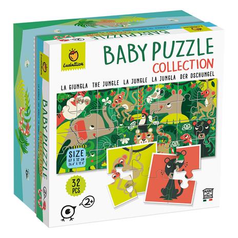 The jungle. Baby puzzle collection