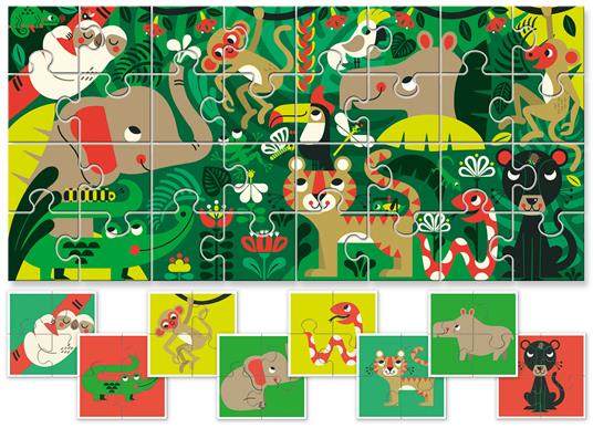 The jungle. Baby puzzle collection - 2