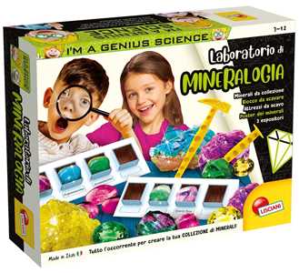 Giocattolo I'm a Genius Laboratorio di Mineralogia Lisciani