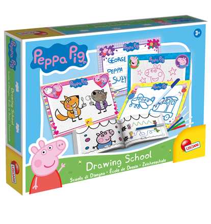 Giocattolo Peppa Pig Scuola Di Disegno Lisciani