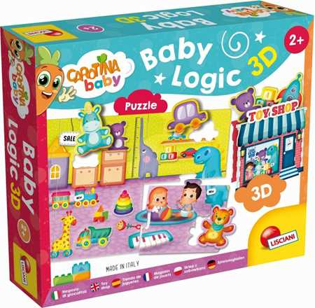 Giocattolo Carotina Baby Logic 3d Giocattoli Lisciani