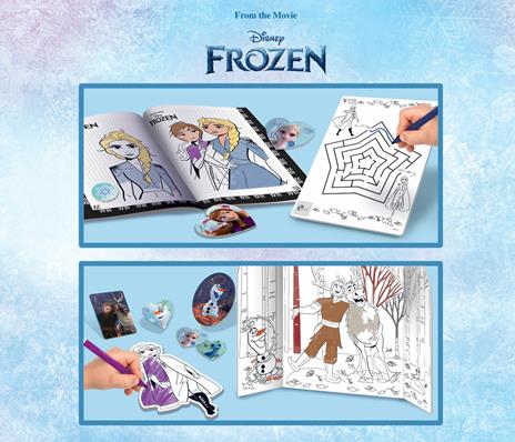 Frozen Zainetto Coloring And Drawing School - 5