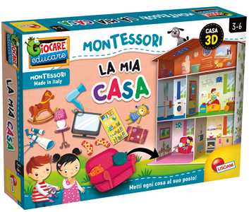 Giocattolo Montessori Maxi La Mia Casa - Puzzle Lisciani