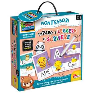 Giocattolo Montessori Imparo A Leggere E Scrivere Lisciani