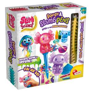 Giocattolo Slumi Squish And Slime Pens Lisciani