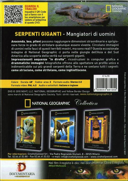 Serpenti giganti - DVD - 2