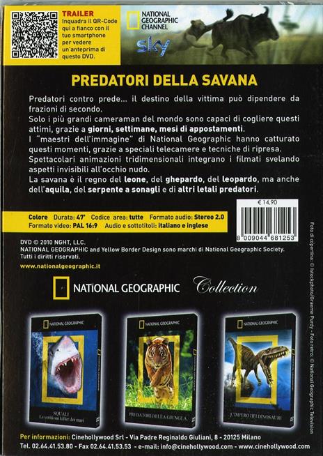 Predatori della savana - DVD - 2