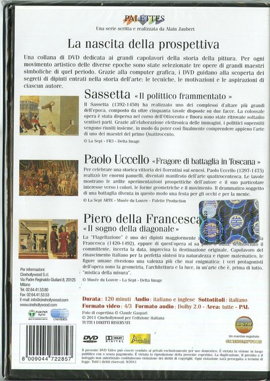 L' arte della pittura. La nascita della prospettiva (DVD) - DVD - 2